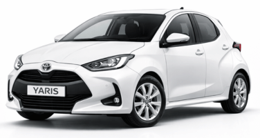Toyota Yaris Car Rental Side